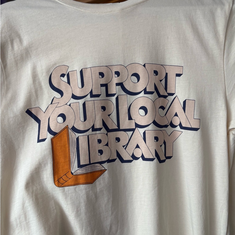 Support Your Local Library Graphic Tee